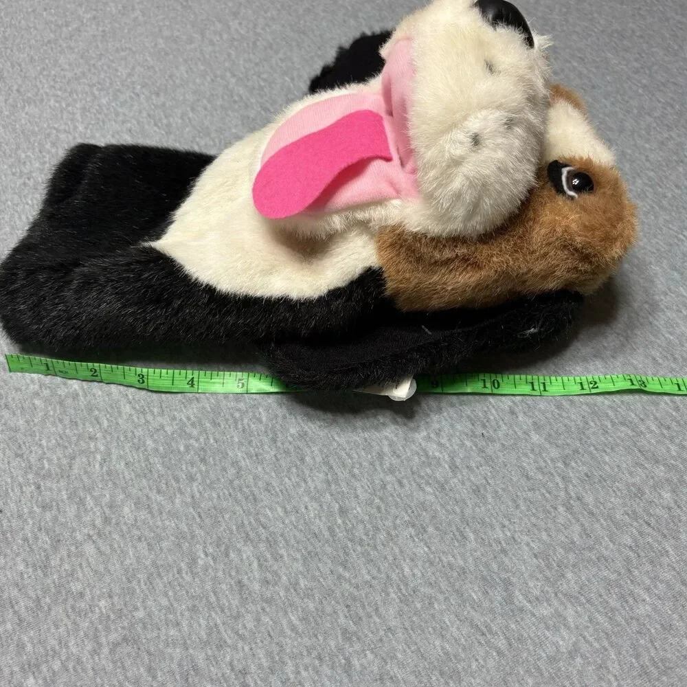 Vintage Geppeddo Deluxe Hand Puppet‎ Hound Dog Plush NWT Moving Mouth Axis